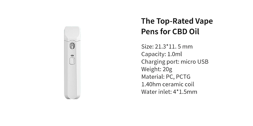 The Top-Rated Vape Pens for CBD Oil